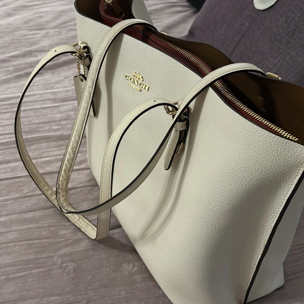 Coach | cream color tote ( purse) - Picture 10 of 10